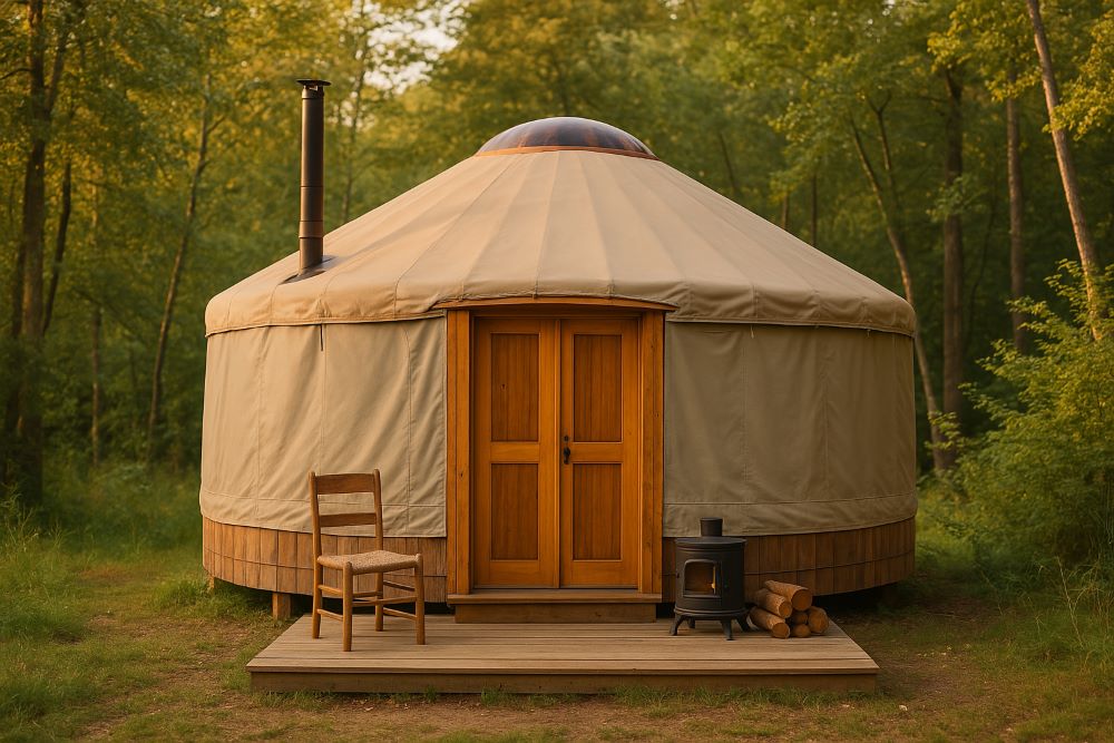 Yourte de glamping
