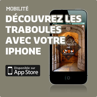 application visite Traboules Lyon