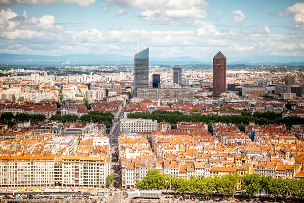 vue panoramique de Lyon